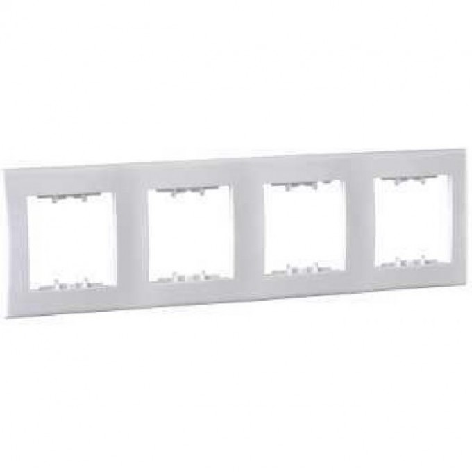 4-постовая рамка SCHNEIDER ELECTRIC SEDNA, вертикальная, БЕЛЫЙ SDN5802021