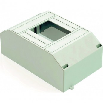 Корпус пластиковый навесной DEKRAFT 2-4 модуля, IP30, БЕЛЫЙ, Щ