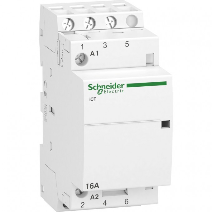 Модульный контактор SCHNEIDER ELECTRIC ACTI9 iCT16A 3НО 220/240В АС 50ГЦ A9C22813