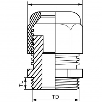 Ввод кабельный SCHNEIDER ELECTRIC THORSMAN GLANDS IP68 ISO12 5шт