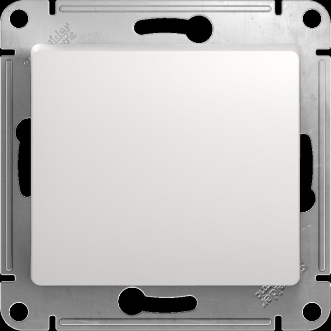 1-клавишный выключатель SCHNEIDER ELECTRIC GLOSSA, сх.1, 10АХ, механизм, БЕЛЫЙ GSL000111