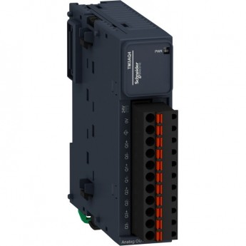 Аналоговый модуль расширения SCHNEIDER ELECTRIC MODICON ТМ3- 4 аналоговых выхода, пружинные клеммы