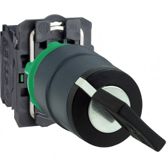 Переключатель SCHNEIDER ELECTRIC HARMONY XB5, 22мм, 2 позиции с ключем XB5AG61