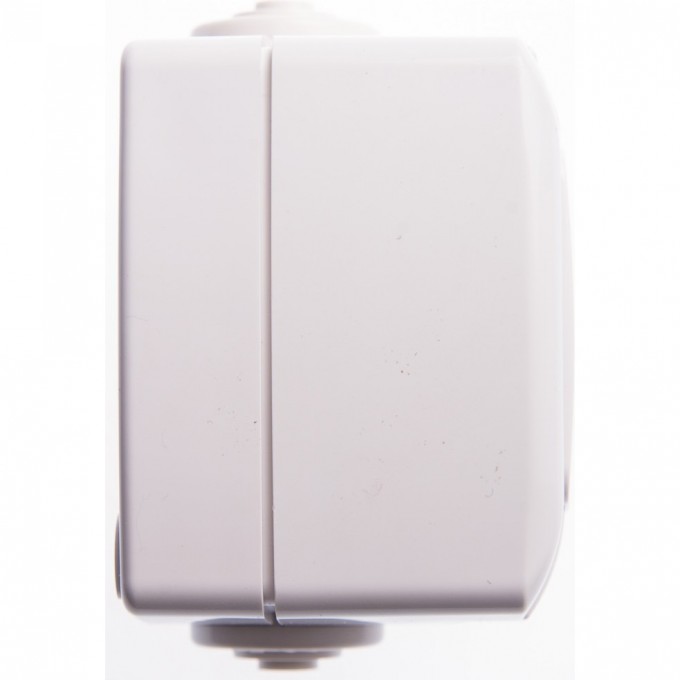 Розетка SCHNEIDER ELECTRIC РОНДО О/У IP44 без заземления со шторками, 10А, 250В, белый. Россия RA10-125B-BI