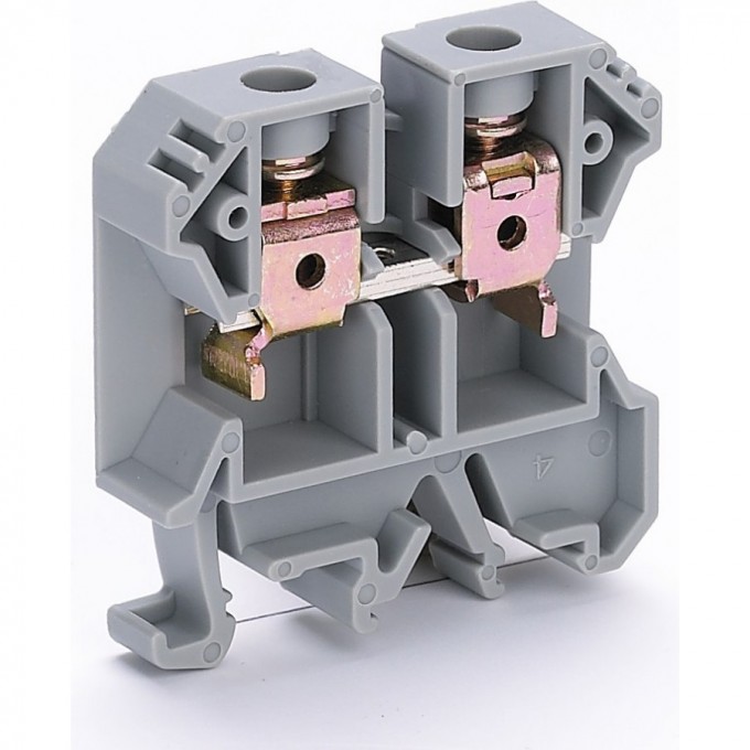 Зажим наборный SCHNEIDER ELECTRIC DEKRAFT 100А 16мм2 ЗН-101 серый 32406DEK