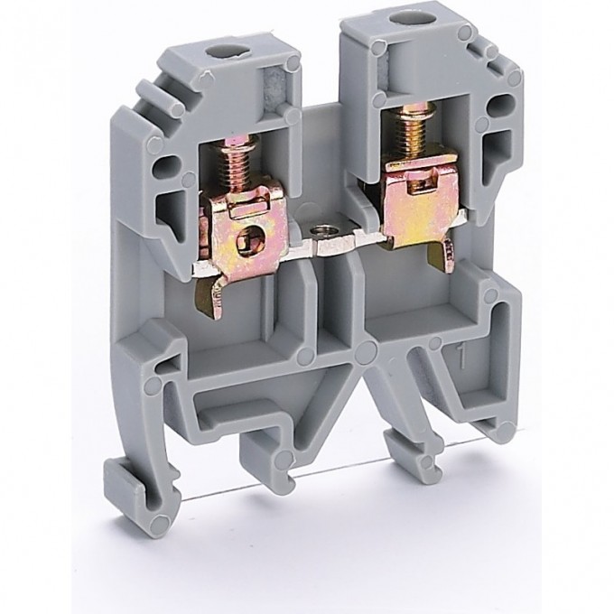 Зажим наборный SCHNEIDER ELECTRIC DEKRAFT 35А 4мм2 ЗН-101 серый 32400DEK