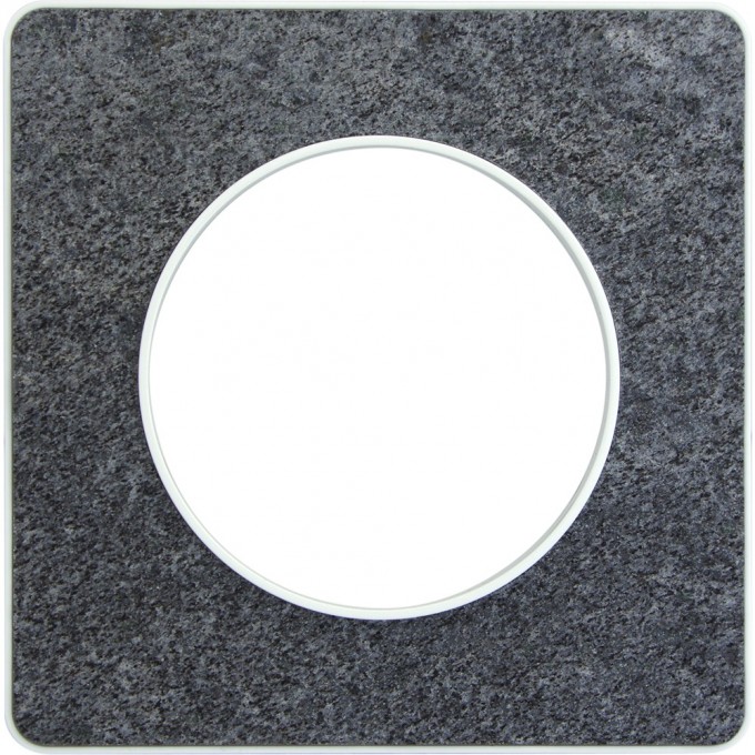 1-постовая рамка SCHNEIDER ELECTRIC ODACE, ЧЕРНЫЙ ФОСФОР S52P802T