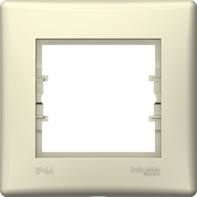 1-постовая рамка SCHNEIDER ELECTRIC SEDNA, горизонтальная IP44, БЕЖЕВАЯ SDN5810547