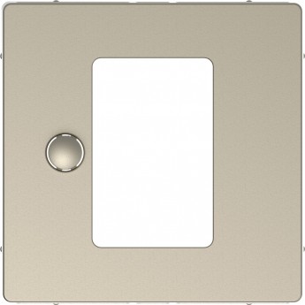 Центральная накладка SCHNEIDER ELECTRIC MERTEN D-LIFE для сенсорного термостата, САХАРА, SD