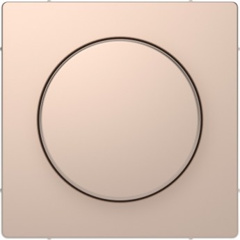 Центральная накладка SCHNEIDER ELECTRIC MERTEN D-LIFE с поворотной рукояткой для диммера, ШАМПАНЬ, SD