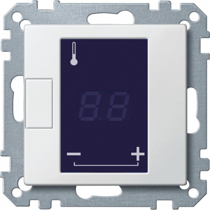 Центральная плата SCHNEIDER ELECTRIC MERTEN термостата с сенсорным дисплеем, ПОЛ. БЕЛЫЙ MTN5775-0319