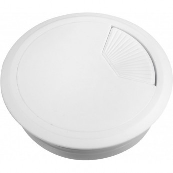 Кабельный громмет SCHNEIDER ELECTRIC MERTEN UNICA SYSTEM+ D80 мм пластик белый, комплект из 2х штук