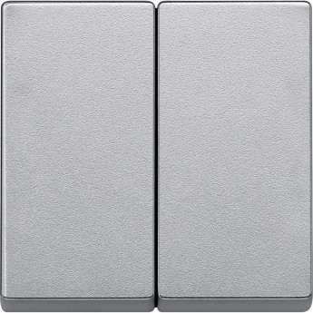 Клавиша двойная SCHNEIDER ELECTRIC MERTEN X2,АЛЮМИНИЙ, SM