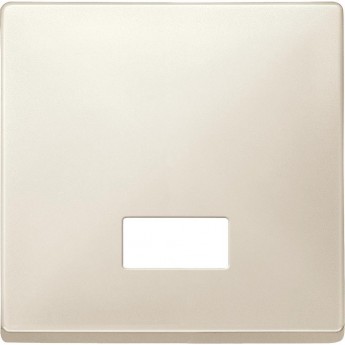 Клавиша одинарная SCHNEIDER ELECTRIC MERTEN с прямоугольным окном для символов, БЕЖЕВЫЙ, SD