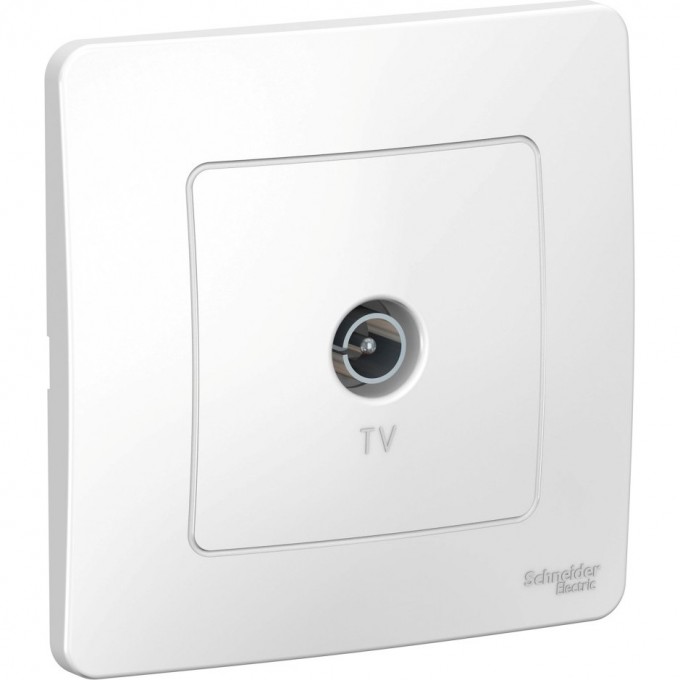 Коннектор ТВ SCHNEIDER ELECTRIC BLANCA, БЕЛЫЙ BLNTS000011