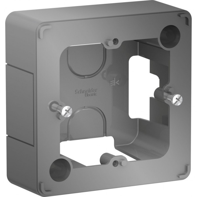 Коробка подъемная SCHNEIDER ELECTRIC BLANCA С/У с возможностью соедин. нескольких коробок, АЛЮМИНИЙ BLNPK000013