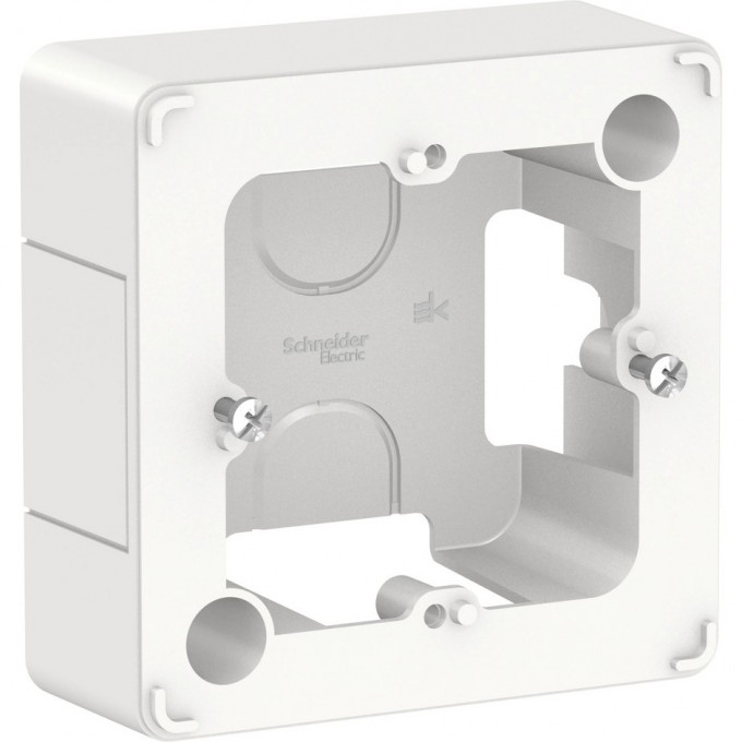 Коробка подъемная SCHNEIDER ELECTRIC BLANCA С/У с возможностью соединения нескольких коробок, БЕЛЫЙ BLNPK000011
