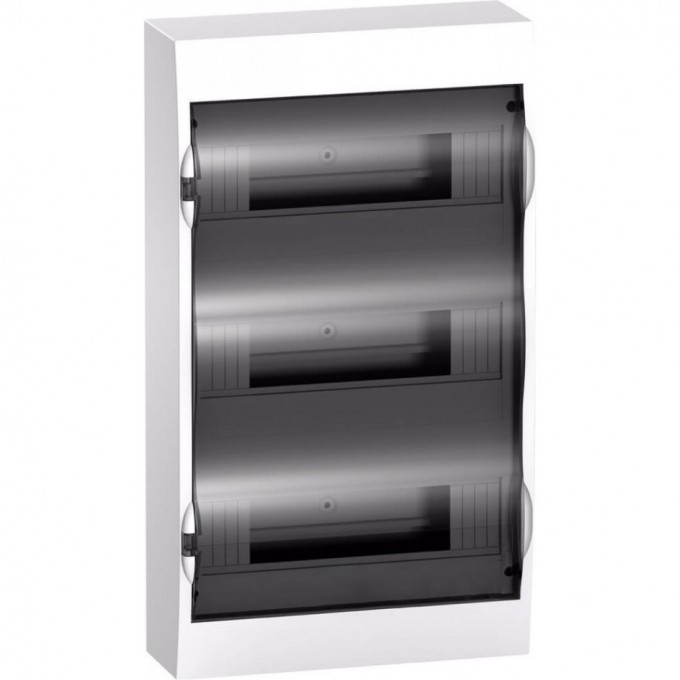 Корпус навесной с прозрачной дверцей SCHNEIDER ELECTRIC EASY9 3ряд/36мод,IP40,IK07,80А,2 клеммы,Россия EZ9E312S2SRU