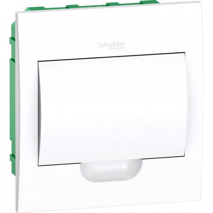 Корпус встраиваемый с белой дверцей SCHNEIDER ELECTRIC EASY9 1ряд/8мод,IP40,IK07,63А,2 клеммы,Россия EZ9E108P2FRU