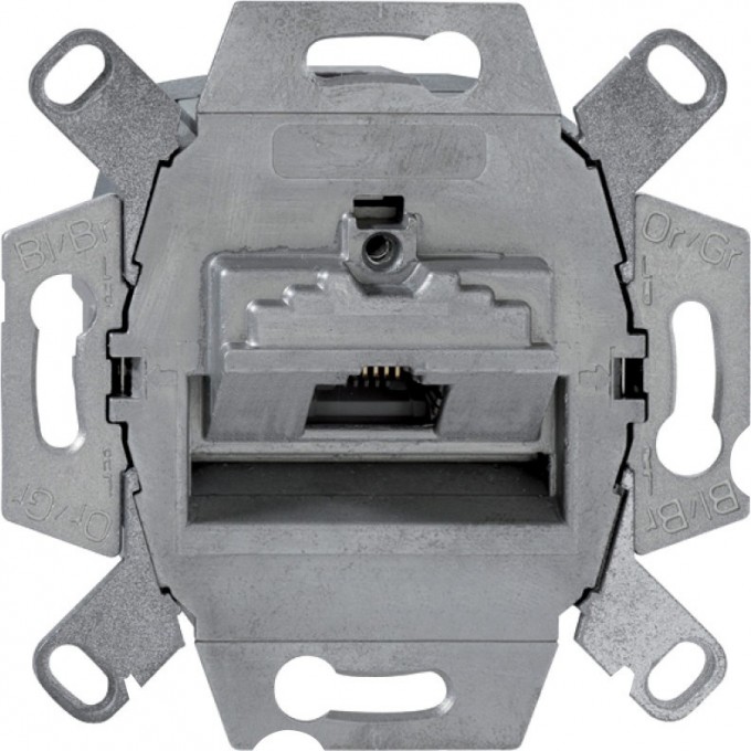 Механизм SCHNEIDER ELECTRIC MERTEN 1xRJ45 8 конт. 6 категория MTN4530-0000