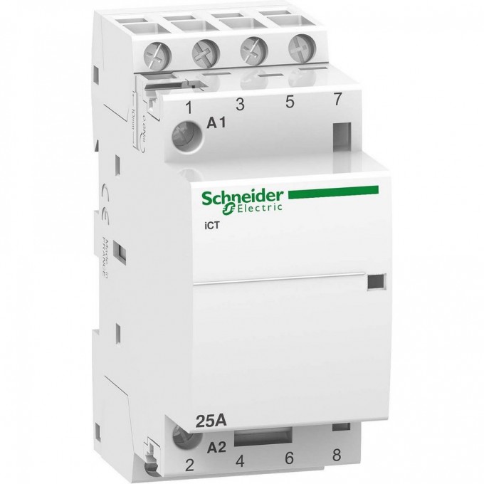 Модульный контактор SCHNEIDER ELECTRIC ACTI9 iCT25A 4НО 24В АС 50ГЦ A9C20134