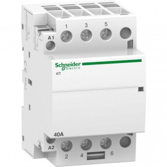 Модульный контактор SCHNEIDER ELECTRIC ACTI9 iCT40A 3НО 220/240В АС 50ГЦ
