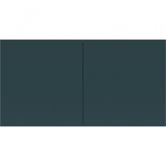 Розетка двойная SCHNEIDER ELECTRIC ATLASDESIGN с заземлением, со шторкой, с крышкой, изумруд ATN000828