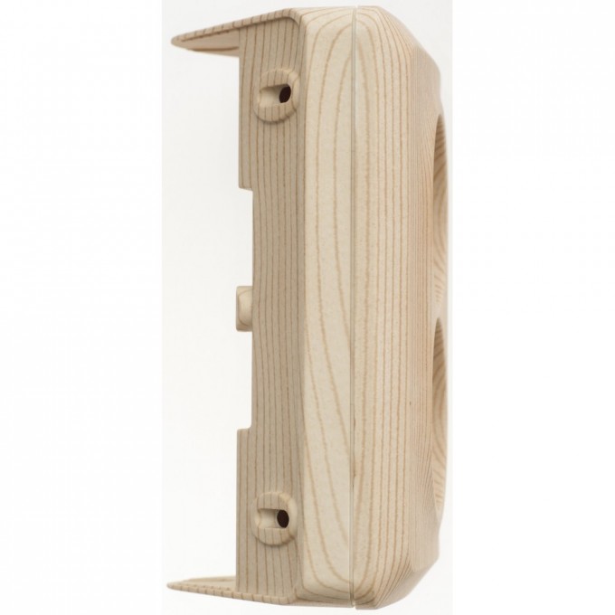 Розетка двойная угловая SCHNEIDER ELECTRIC ЭТЮД без заземления без шторок 16А, СОСНА, Россия PA16-105D