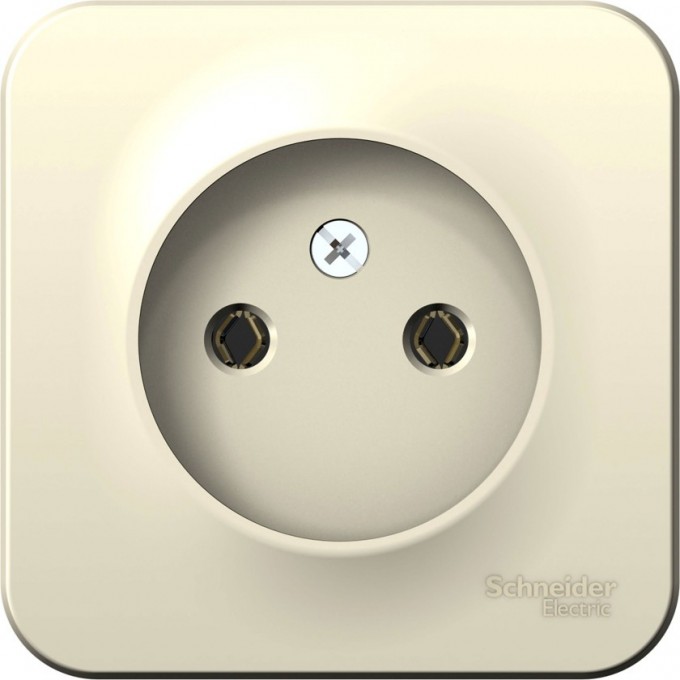 Розетка SCHNEIDER ELECTRIC BLANCA без заземления без шторок, 16А, 250В, молочный BLNRA000102