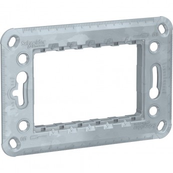 Суппорт SCHNEIDER ELECTRIC UNICA MODULAR ZAMAK 3 модуля