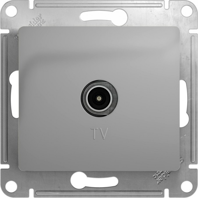 TV антенна коннектор SCHNEIDER ELECTRIC GLOSSA, механизм, АЛЮМИНИЙ GSL000393