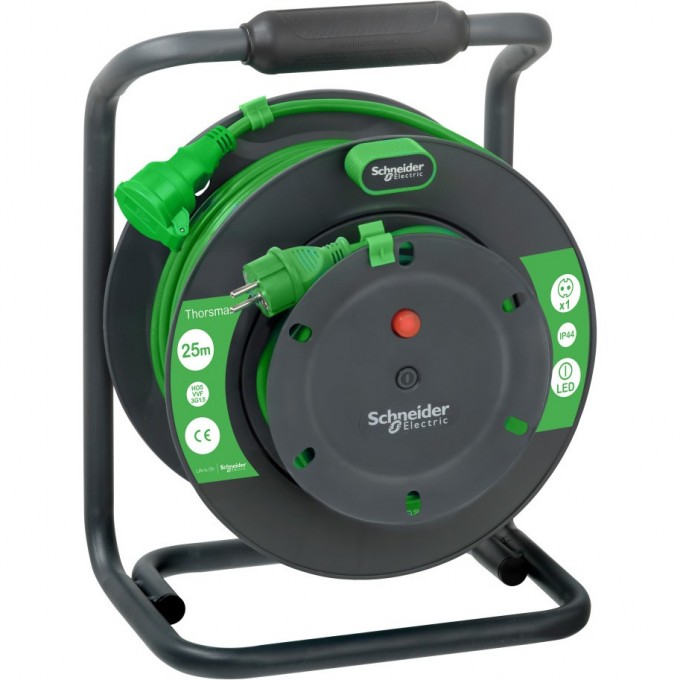 Удлинитель катушечный SCHNEIDER ELECTRIC THORSMAN 1 роз 25м 3х1.5 IP44 IMT33151