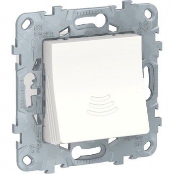 Звонок SCHNEIDER ELECTRIC UNICA NEW электронный, 70 дБ/ 1 м, белый