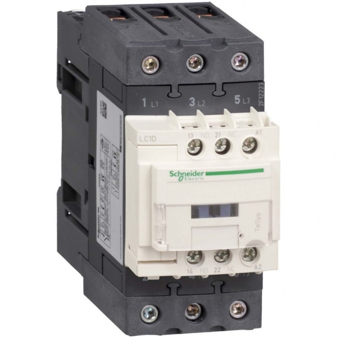 Контактор SCHNEIDER ELECTRIC TESYS 3P EVERLINK AC3 440В 65A КАТУШКА УПР. 220В AC 50/60ГЦ LC1D65AM7