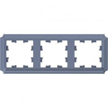 Рамка 3-постовая SCHNEIDER ELECTRIC ATLASDESIGN Antique универсальная, грифель