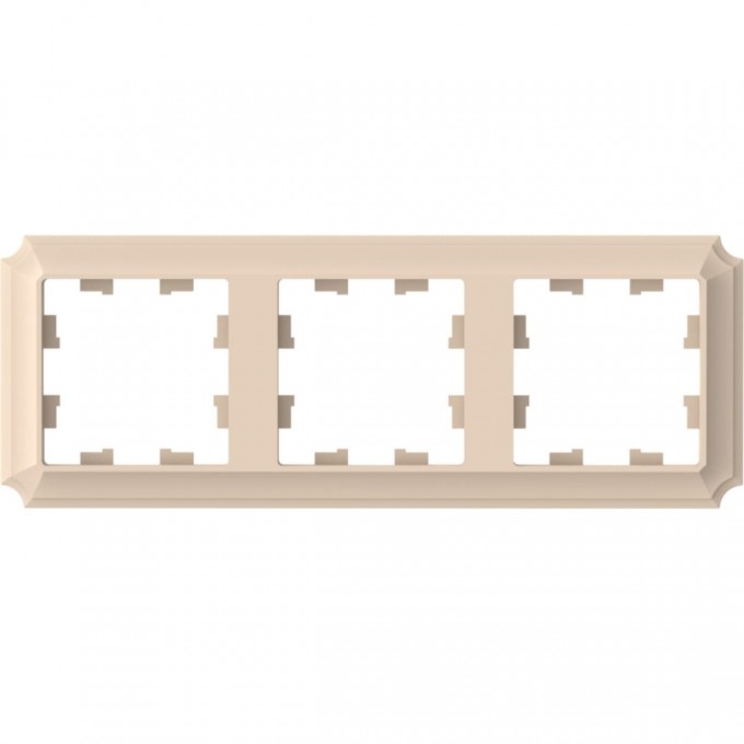 Рамка SCHNEIDER ELECTRIC ATLASDESIGN ANTIQUE SE 3-поста песочный ATN101203
