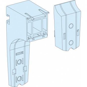 10 суппортов SCHNEIDER ELECTRIC PRISMA горизонтальных