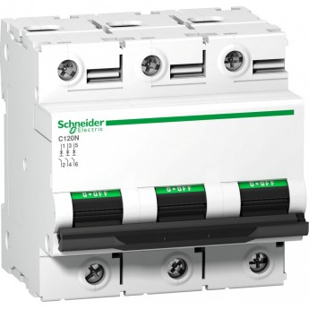 Автоматический выключатель SCHNEIDER ELECTRIC ACTI 9 C120N 3П 125A B