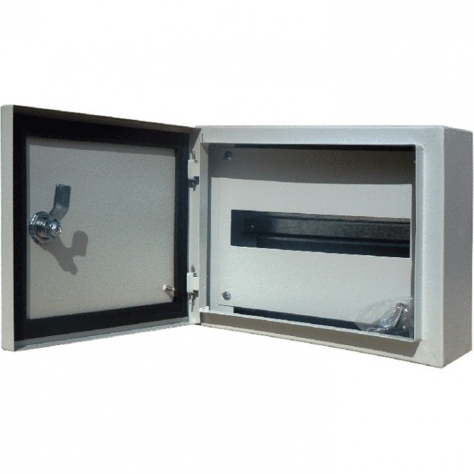 Корпус металлический навесной DEKRAFT 250х300х120, 12 мод., IP54, ЩРН-12 30250DEK