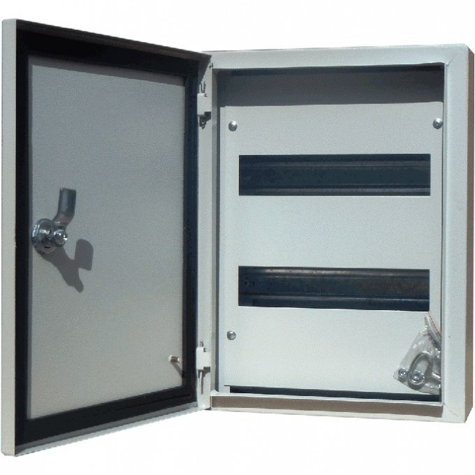 Корпус металлический навесной DEKRAFT 400х300х120, 24 мод., IP54, ЩРН-24 30251DEK