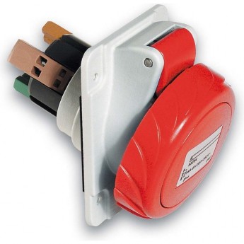 Розетка скрытой установки угловая быстрая SCHNEIDER ELECTRIC PRATIKA 32А 3P+N+E IP67 380В