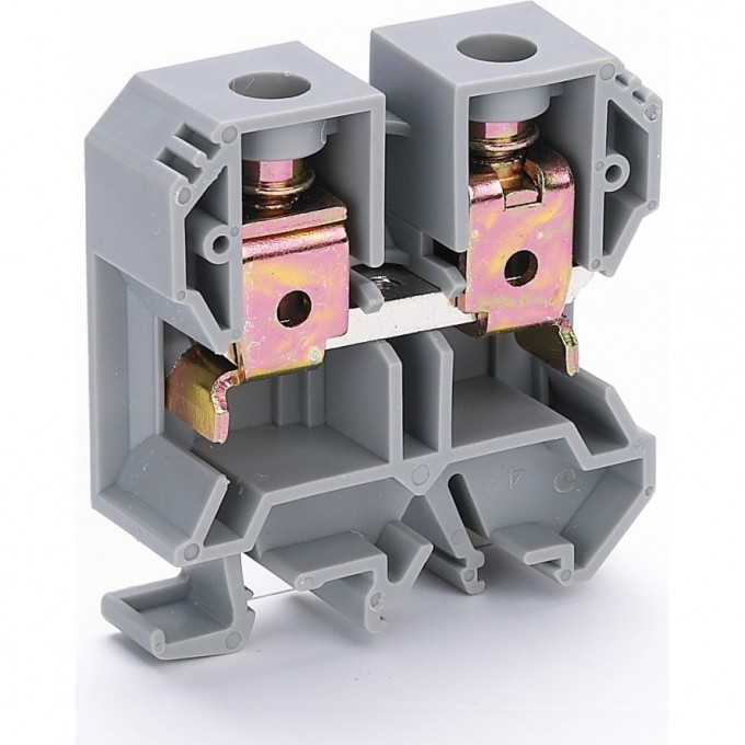 Зажим наборный SCHNEIDER ELECTRIC DEKRAFT 125А 35мм2 ЗН-101 серый DEKraft 32408DEK