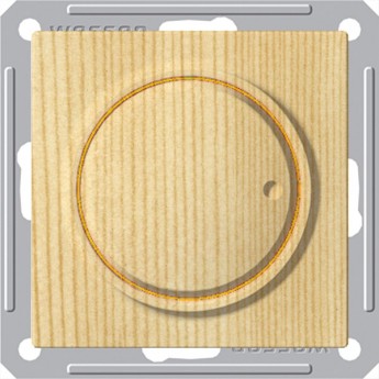 Светорегулятор (диммер) SCHNEIDER ELECTRIC W59 поворотный, 300Вт, 230В, механизм, сосна