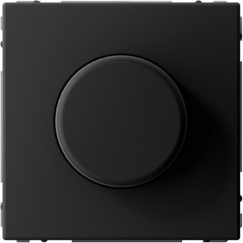 Светорегулятор поворотно-нажимной (диммер) SCHNEIDER ELECTRIC ARTGALLERY GAL001023 LED RC 400 Вт механизм карбон