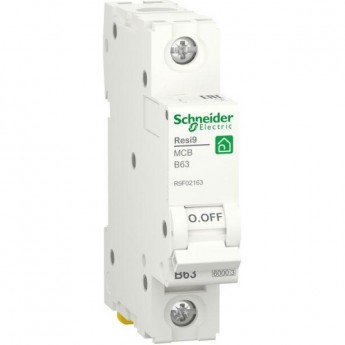 Выключатель автоматический SCHNEIDER ELECTRIC RESI9 модульный, 1п B 63А 6000А
