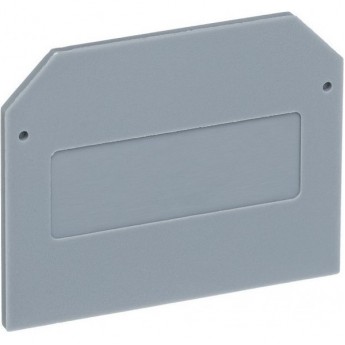Заглушка для зажимов наборных SCHNEIDER ELECTRIC DEKRAFT ЗН-101 24А серая ЗП-102